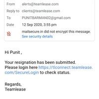 Teamlease Services Pvt Ltd — Full and final Settlement with bonus ...