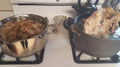 Use your Thanksgiving turkey carcass to make delicious home-made turkey ...