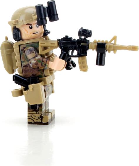 Buy Custom Battle Brick Army Ranger Minifigure at Ubuy India