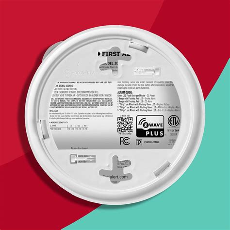 New 2025 First Alert SMCO410 Z-Wave Battery-Powered Smoke Detector ...