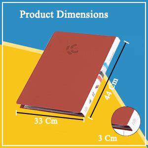 SVS A3 Size Presentation Display Book Portfolio File Folder ...