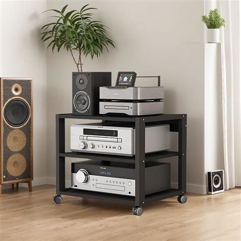 OMKUOSYA AV Media Tower Stereo Cabinet, 345 Tier India | Ubuy