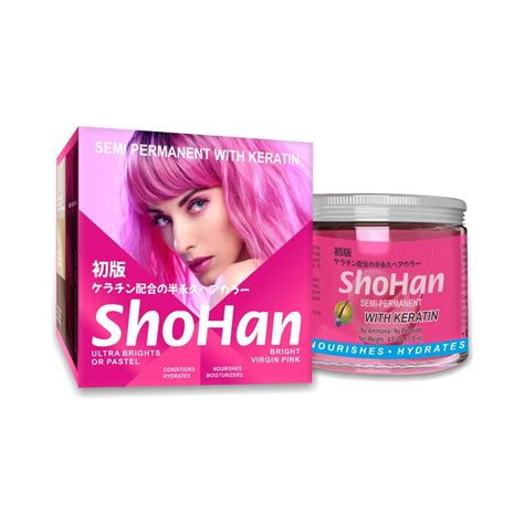 ShoHan Ammonia free, with KERATIN, Vegan, DIY application, Semi ...