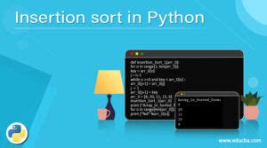 Image result for Insert Sort Python