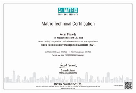Matrix e-Learning Portal
