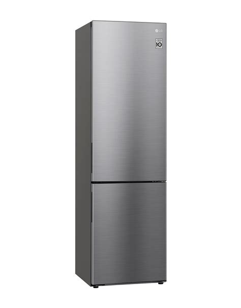 384L Tall Narrow Fridge Freezer Silver | LG UK