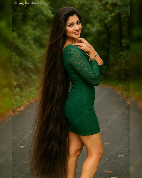 Long hair girls Ltd | Hair goals unlocked 💫 When nature meets elegance ...