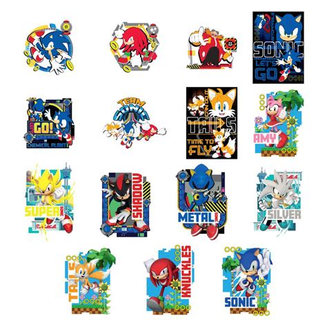 Sonic the Hedgehog Stickers | Gumballs.com