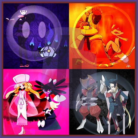 Elite 4 Unova / Unova Elite Four Caitlin By Lampton Vore Know Your Meme ...