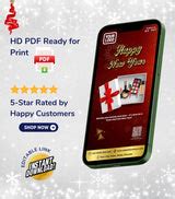 DIY Happy New Year Wishes for Beauty Salon | DG-04 – VideoGiri