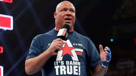 WWE star Kurt Angle ‘pleasantly surprised' to see fans dropping Perc ...