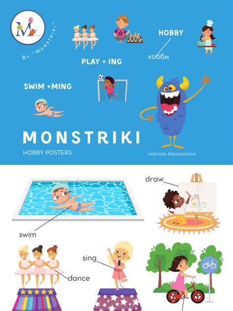 My Hobbies Poster 的图像结果