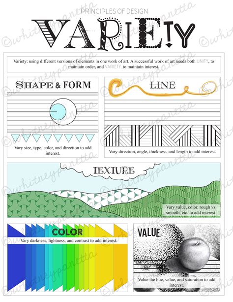Variety In Principles Of Design