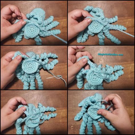 Image result for 3D Crochet Octopus Tutorial