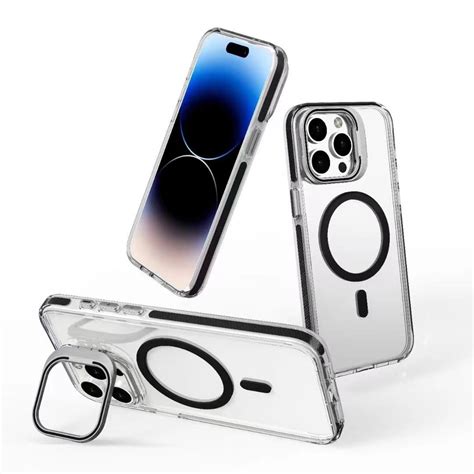 StandOut Clear Mag – MagSafe Case with Detachable Lens Protector Stand ...