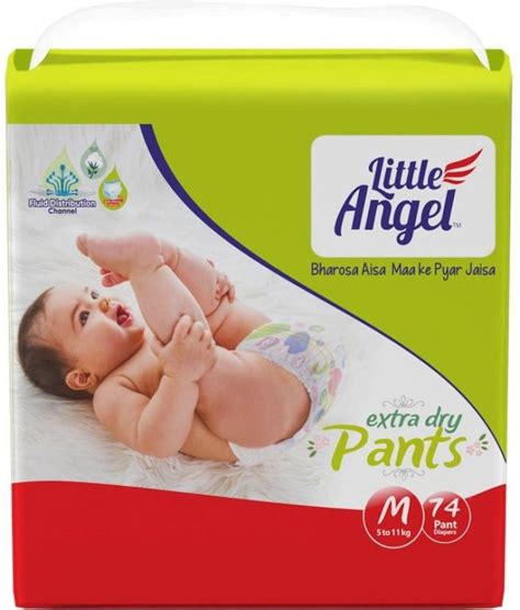 Little Angel Baby Diaper Pants - M - Buy 74 Little Angel Pant Diapers ...