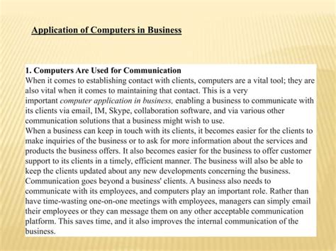 Computer Use in Business 的图像结果