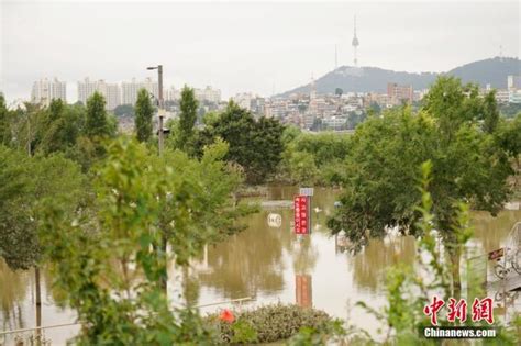 韩国暴雨持续11天已致超40人死伤 逾7500人受灾_新浪新闻