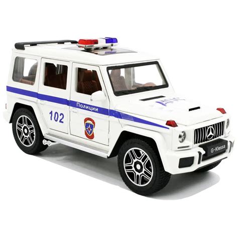 Mercedes-Benz G-Wagon Brabus police 1:18 diecast scale model car ...