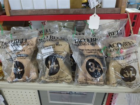 I'm at an antique shop and they have these Taco Bell dogs for sale. : r ...