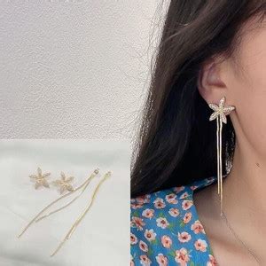 Flipkart.com - Buy zayraa Starfist drop earrings Cubic Zirconia Alloy ...