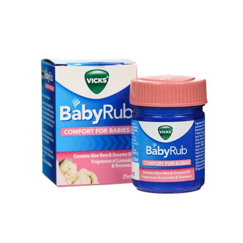 Vicks Baby Rub 25ml - Daybyday.lk