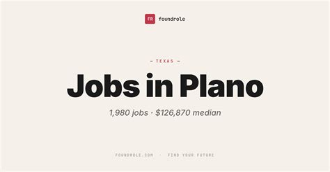 Plano, TX Jobs — Open Roles & Pay Trends