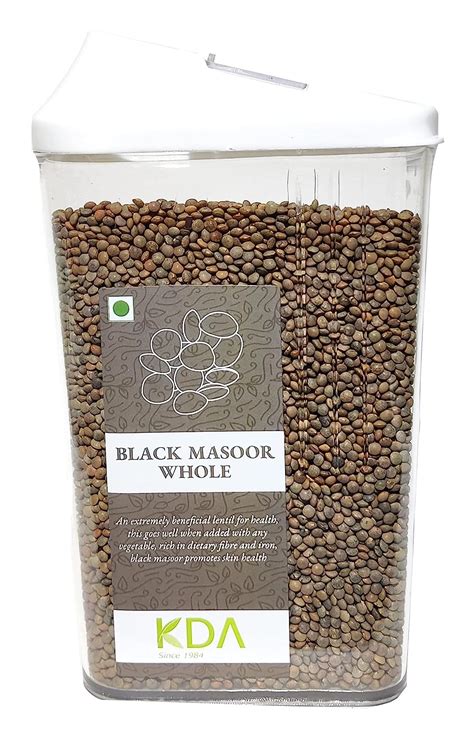 KDA Black Masoor Whole (Desi Kali Masoor Sabut) | Handpicked ...