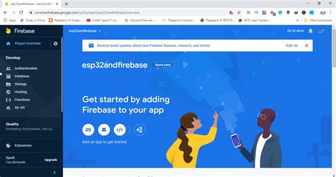 Esp32 Firebase Tutorial 的图像结果