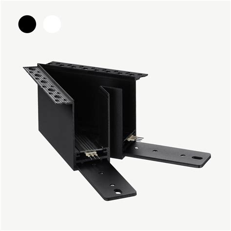 CLIXX SLIM magnetic track system - recessed 45° corner - Lightinova - Professional lighting