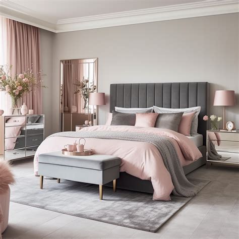 Pink And Grey Room Ideas Creating Balance With Elegant Grey And Pink