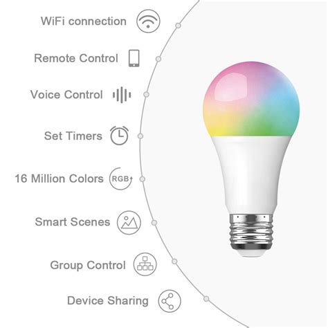 led智能灯泡app控制RGB球泡灯涂鸦 家用9W变色灯 E27蓝牙灯泡批发-阿里巴巴