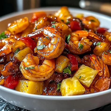 Sweet Chili Pineapple Shrimp Recipe: A Juicy Tropical Escape - tovieats.com