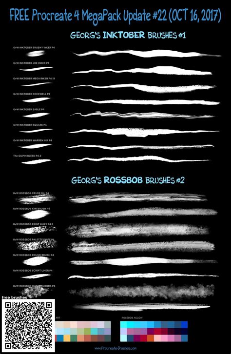 600+ Brushes Procreate 2025 BIG PACK | Photoshop brushes free ...