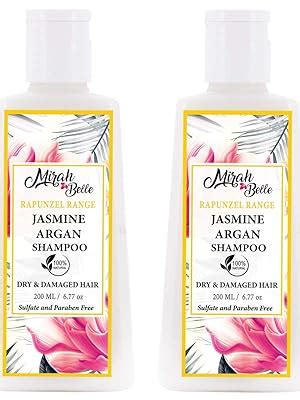 Buy Mirah Belle - Jasmine Argan Dry Hair Shampoo (200 ml - Pack of 2 ...