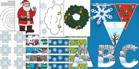 Decor de iarnă pentru grădiniță – Pachet cu resurse