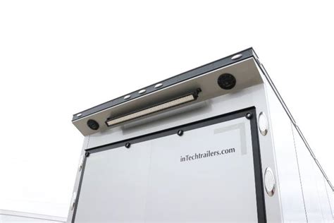 Image result for Intech Enclosed Gooseneck Trailers