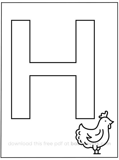 Alphabet Coloring Pages - 26 Free Printables for Learning Letters