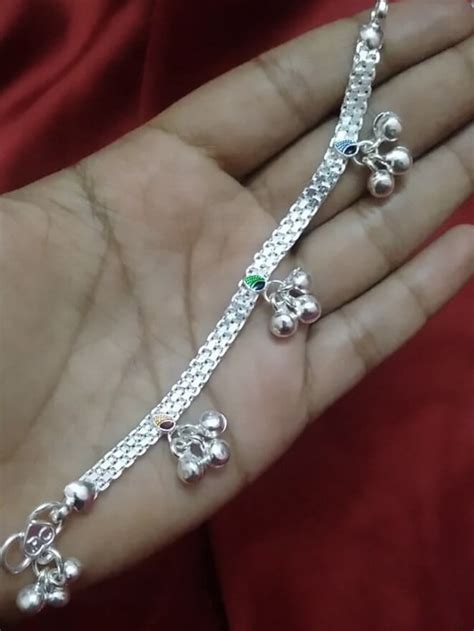 Silver Gifting Ideas For Babies | Baby Bangle, Kada, Nazaria, Anklet ...