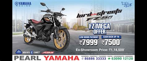 Yamaha dealers and showrooms in Hyderabad | Pearl Yamaha