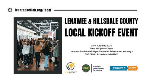 Lenawee & Hillsdale County LOCAL Kickoff Event, Southern Michigan ...