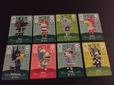 96 Animal Crossing New Horizons All Wolf Villagers | Murninara