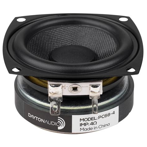 Dayton Audio PC68-4 2-1/2" Full-Range Poly Cone Driver : Amazon.in ...