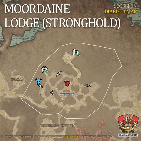 Carrowcrest Ruins Map for Diablo 4