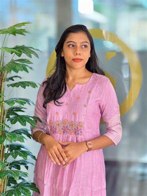 Embroidery Detailed Chanderi Kurta Top & Bottom | EC104 – Aham Designer ...