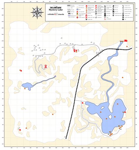 Timberwolf Mountain Map The Long Dark - freeink