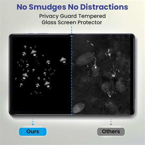 Anti Spy Privacy Tempered Glass for Samsung Galaxy Tab S9 FE/ S9 ...