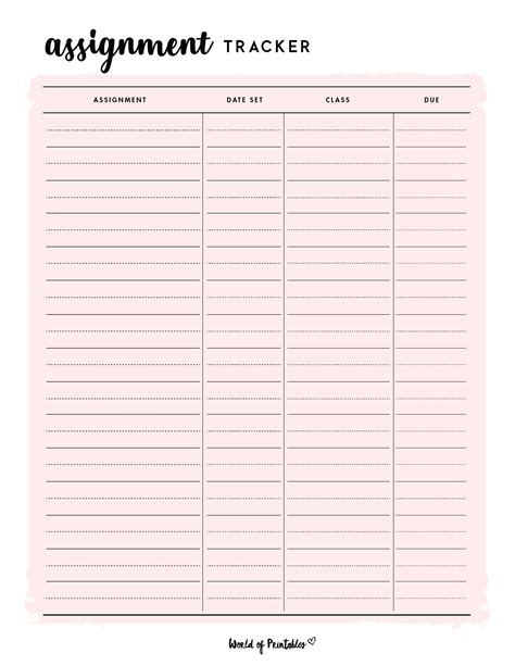 Image result for College Assignment Tracker