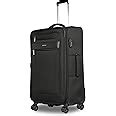 Nasher Miles Berlin Expander Soft-Sided Polyester Cabin Luggage Black ...
