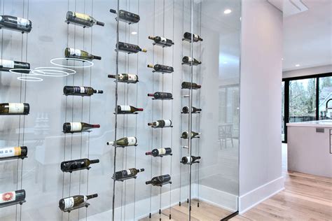 Suspended Cable Wine Rack - Invisible Cable Wine Systems